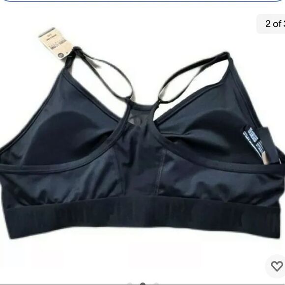Victorias Secret Pink Ultimate Gym Lined Removable Padding logo sport bra Xsmall - Picture 3 of 7